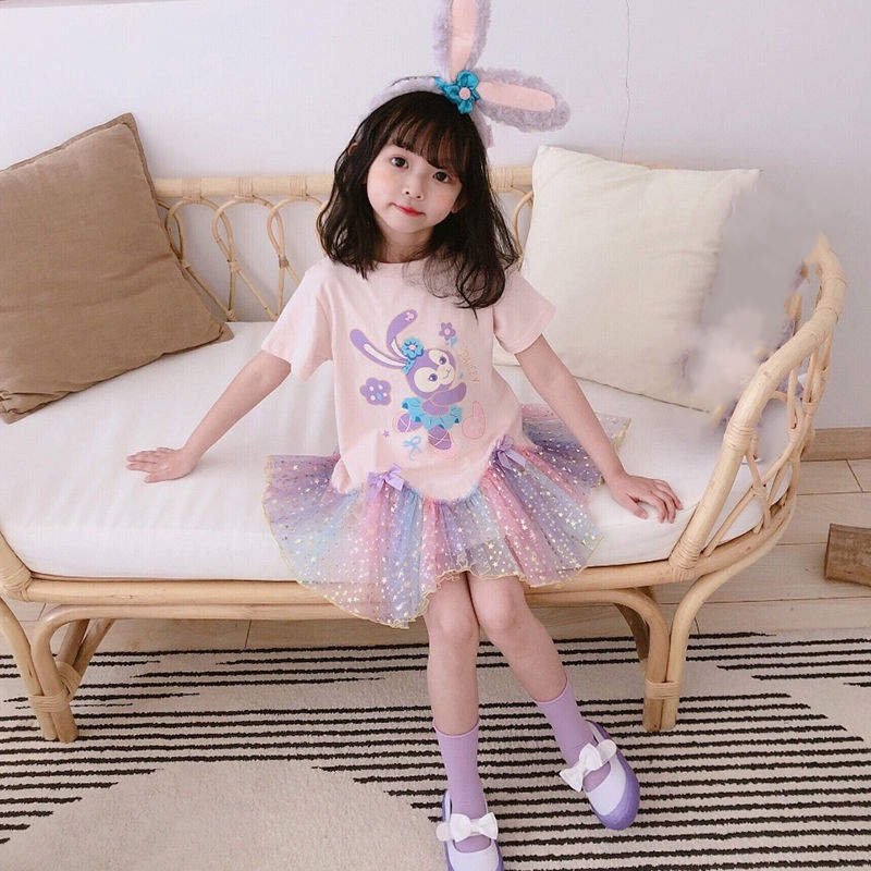 [PRINCESS KESLI] 1-7tahun StellaLou Dress pesta anak perempuan import  Bayi Perempuan Princess Dress/baju anak/rok/gaun anak