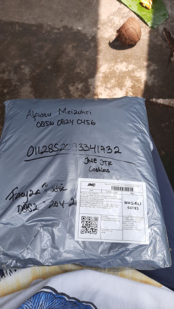 Set Batik Tradisional Couple Blus/blouse Zipper Depan /kemeja Lengan Pendek Ori Batik Pekalongan