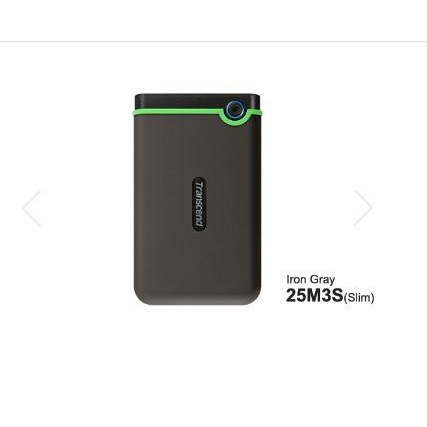 Transcend Storejet 25M3 2Tb - Hdd / Hardisk / Harddisk External 2.5"
