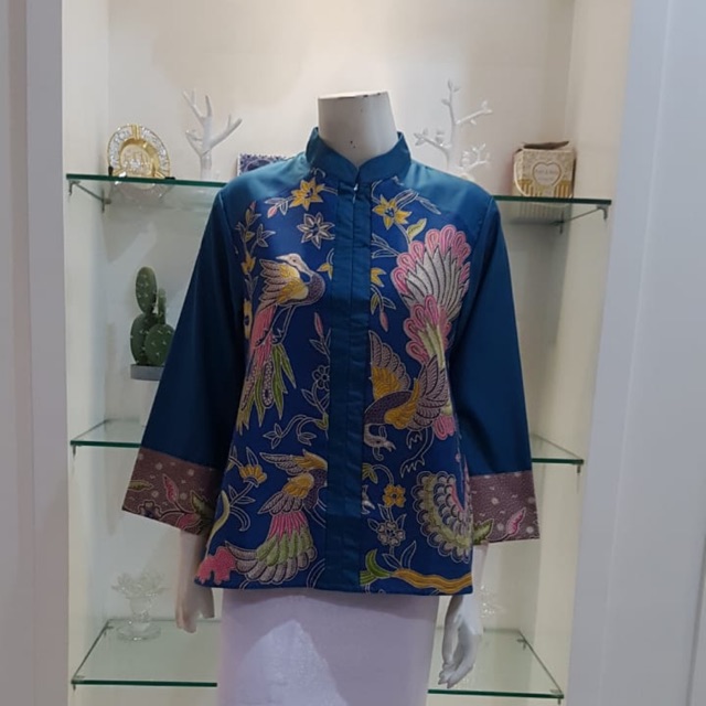 Blouse kombinasi batik by edness kayla
