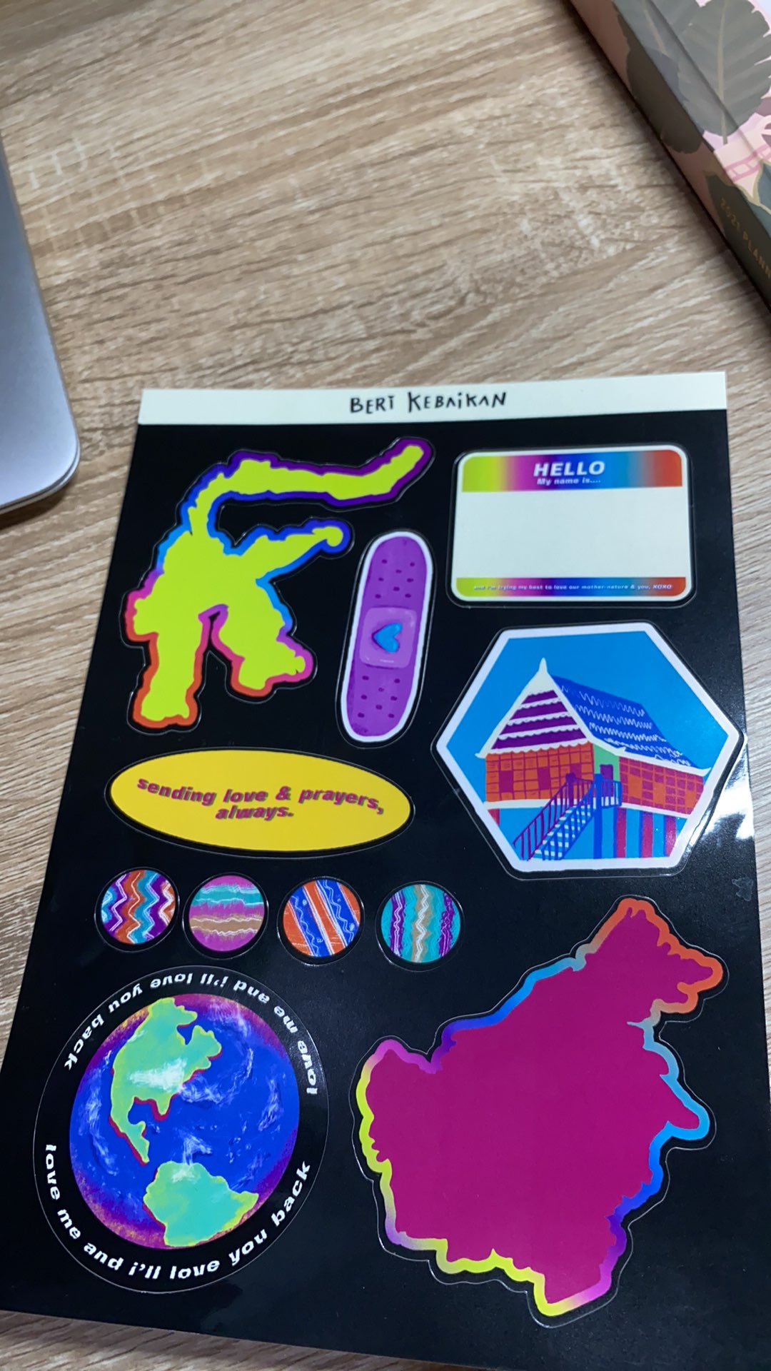 Sticker(+poster) For Donation Kalsel & Sulbar