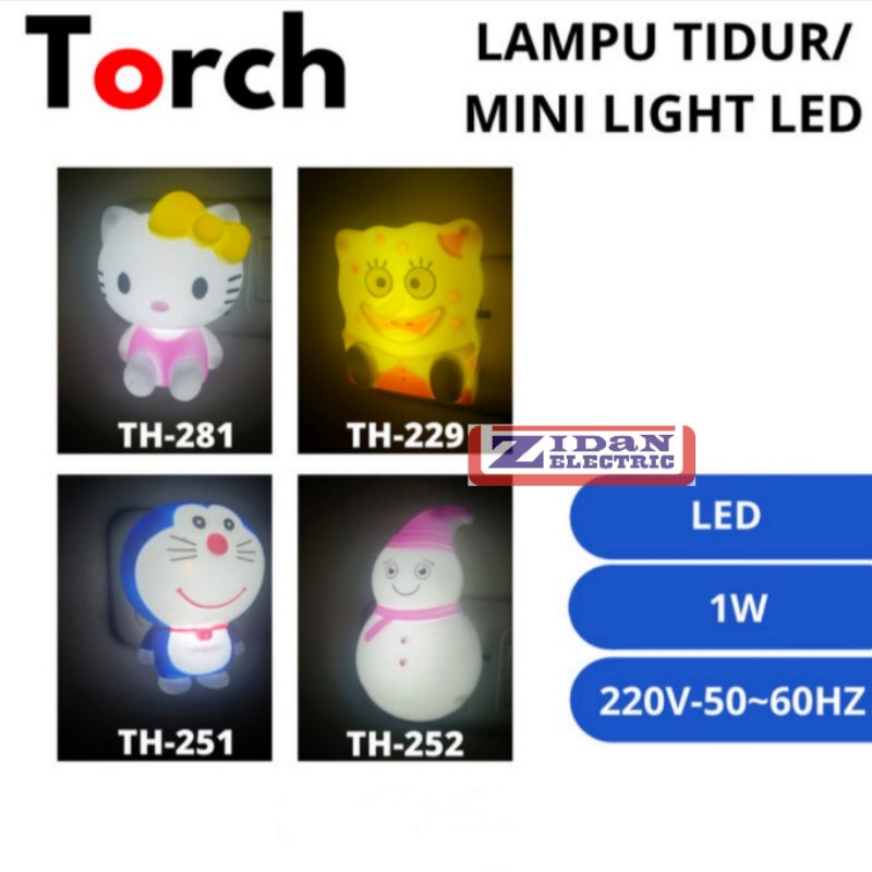 Lampu Tidur Led / Minilamp Led Torch