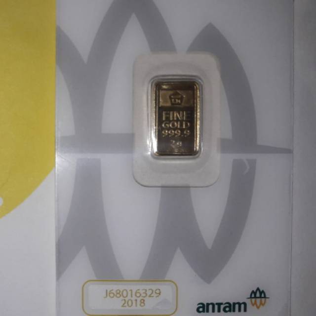 Emas LM @5 gr press plastik antam