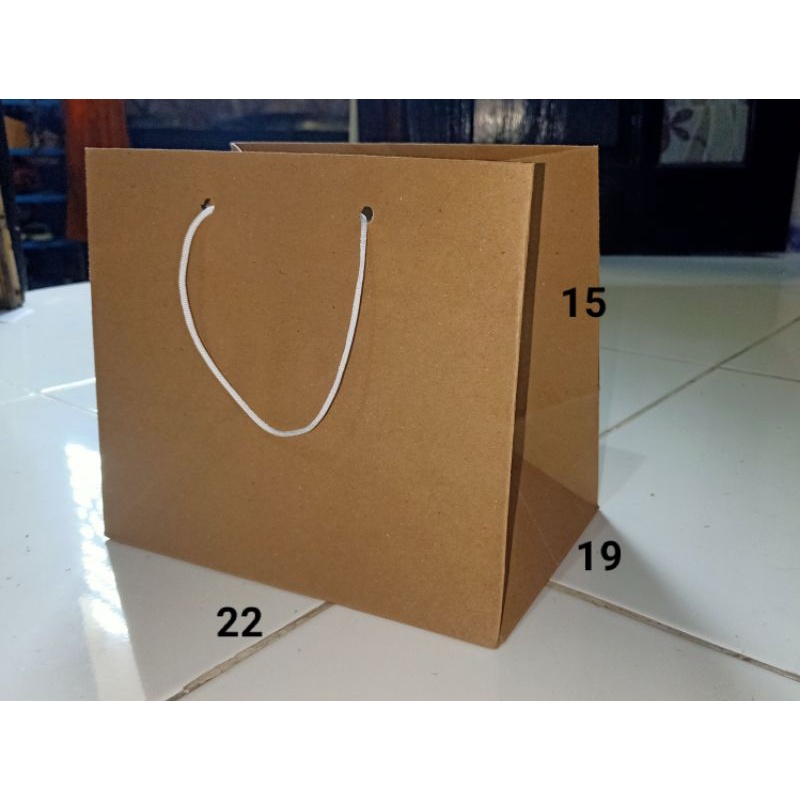 

Paper bag Coklat/tas Hampres