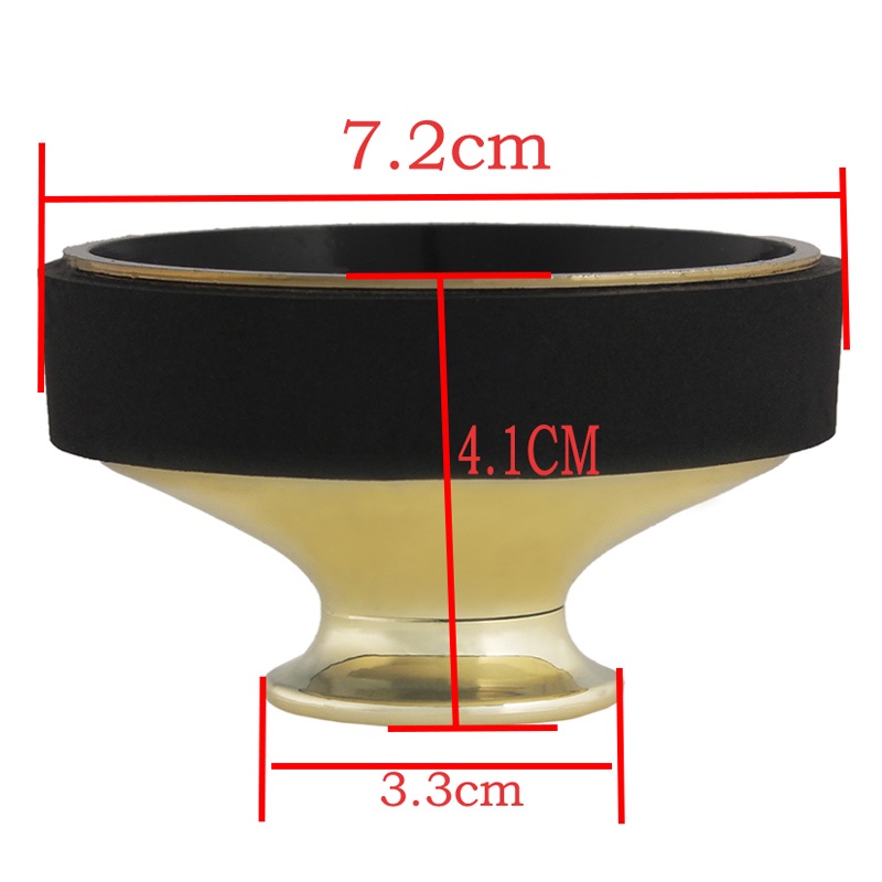 Peredam Suara Bahan ABS 3 Warna Pilihan Untuk Alto Saxophone