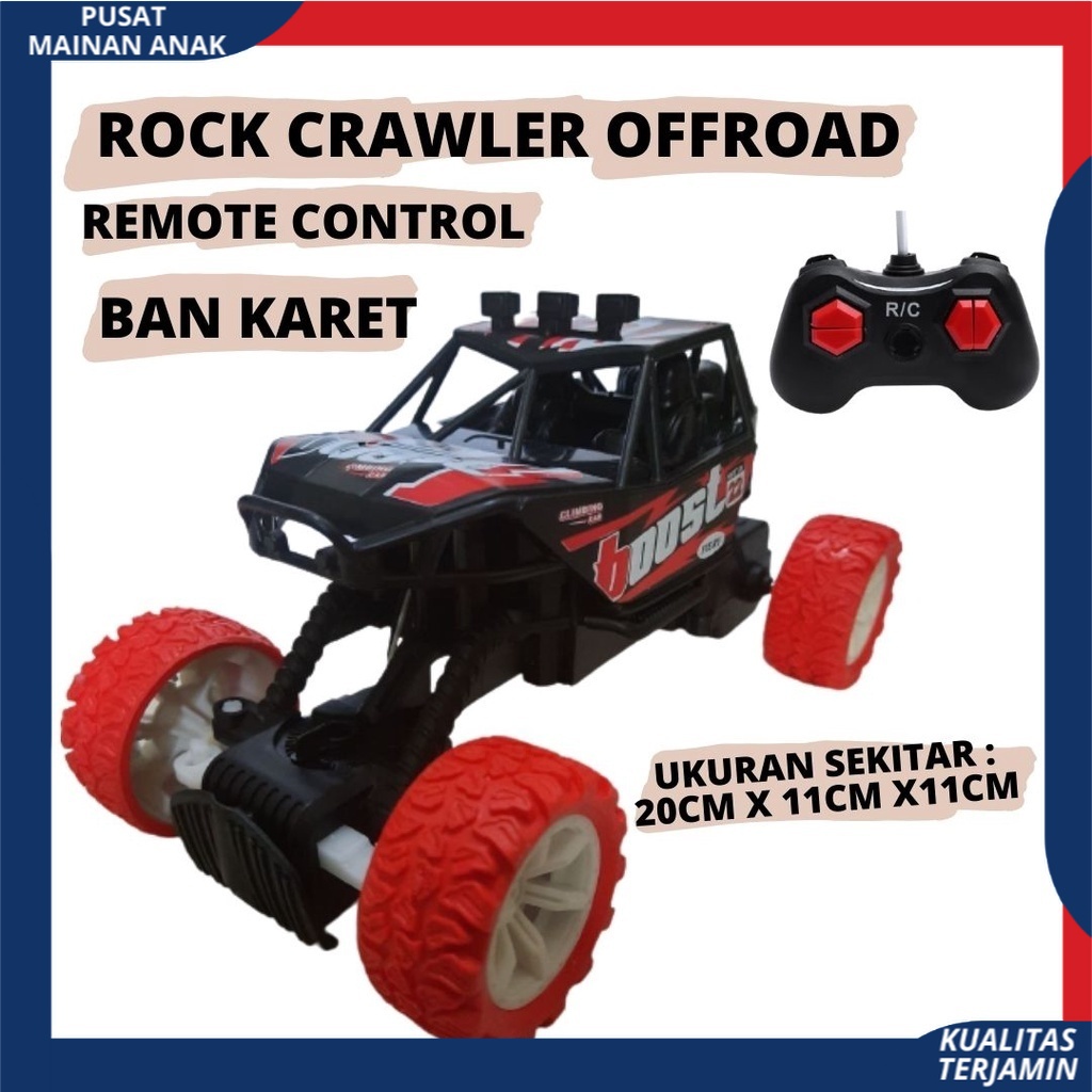 RC Boost Monster Cross Country Mobil Remote Control Offroad Car Mainan Anak Remot Kontrol Off Road Car