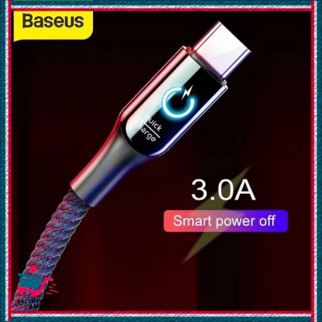 Kabel data Fast Charging Baseus Auto Disconnect Android Type-C USB C