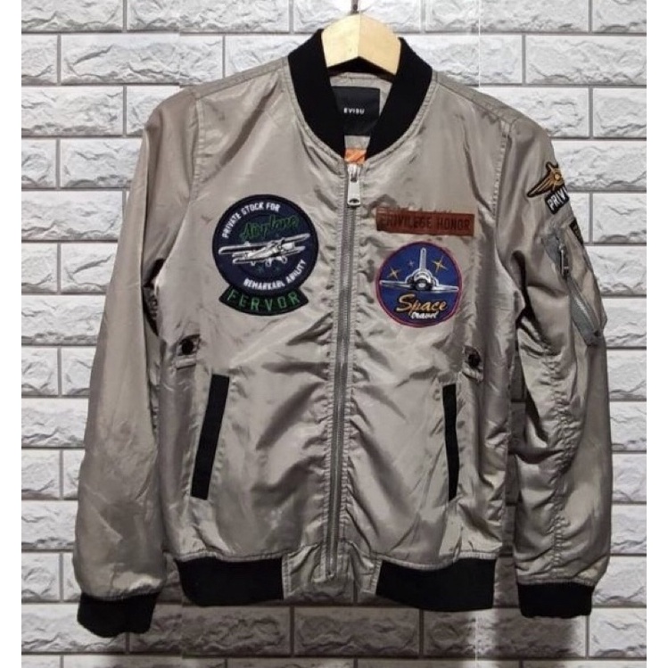 Jaket bomber Evisu original