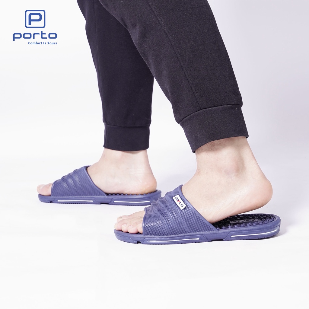 gos PORTO 1039M Sandal Pria Sandal Selop Sandal Rumah Casual Anti Slip Terbaru