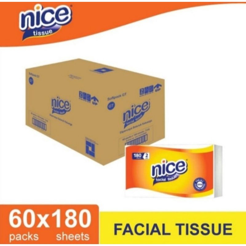 Tissue Facial 2 ply 180s/250s Original Promo