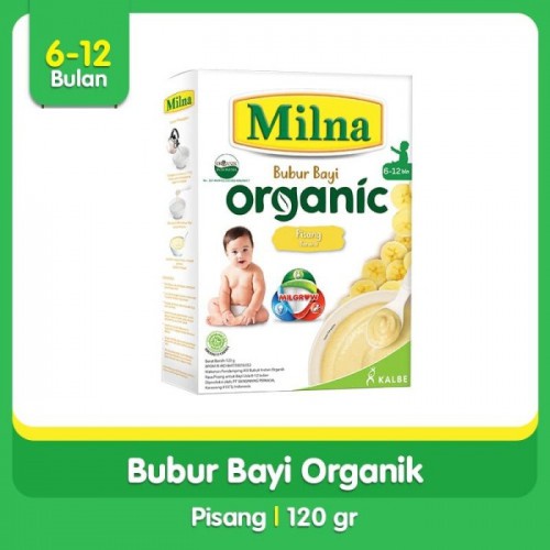 Milna Bubur Bayi Organic Bubur Bayi Instant Organik