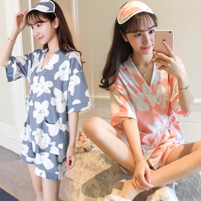 Kimono import / baju tidur wanita / kimono / celana pendek / baju tidur import
