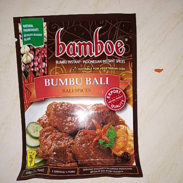 

Bamboe bumbu bali 46gr •||• bamboe bali spices