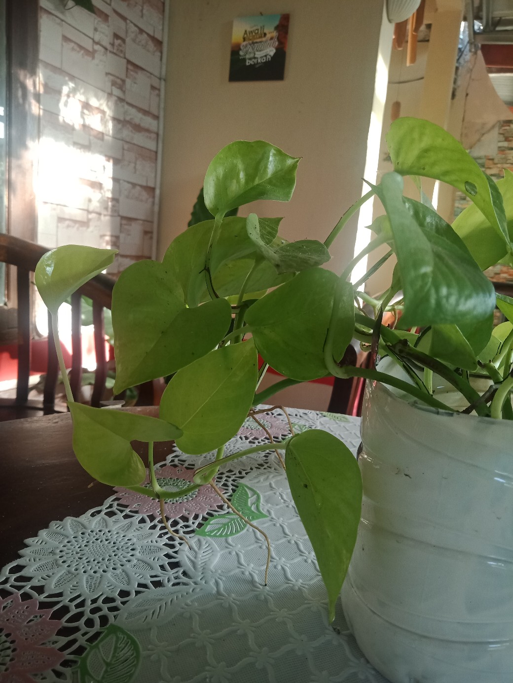 Hiasan Dinding Gantungan Pintu Bahan Mdf 10x30 / Walldecor Poster Kayu Dekorasi Rumah Quotes Unik