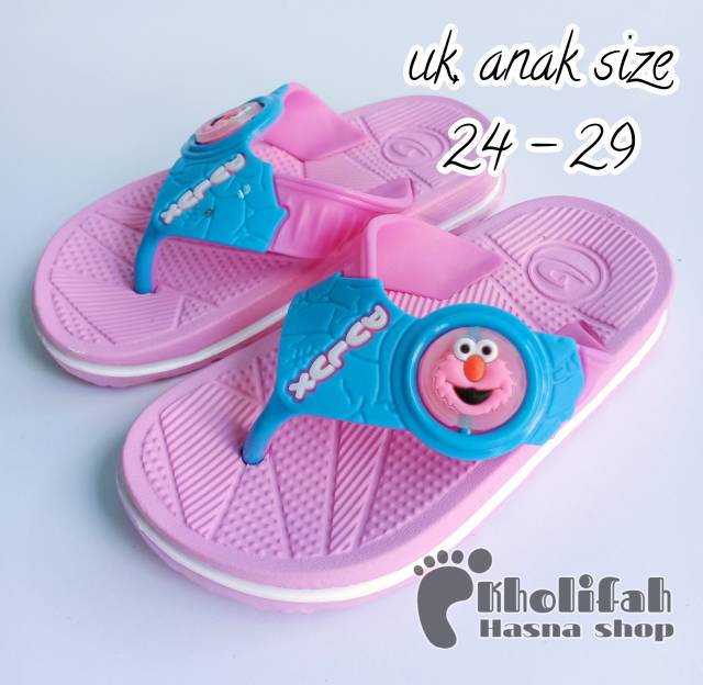 Sandal jepit anak elmo DULUX 293D-1 24-29