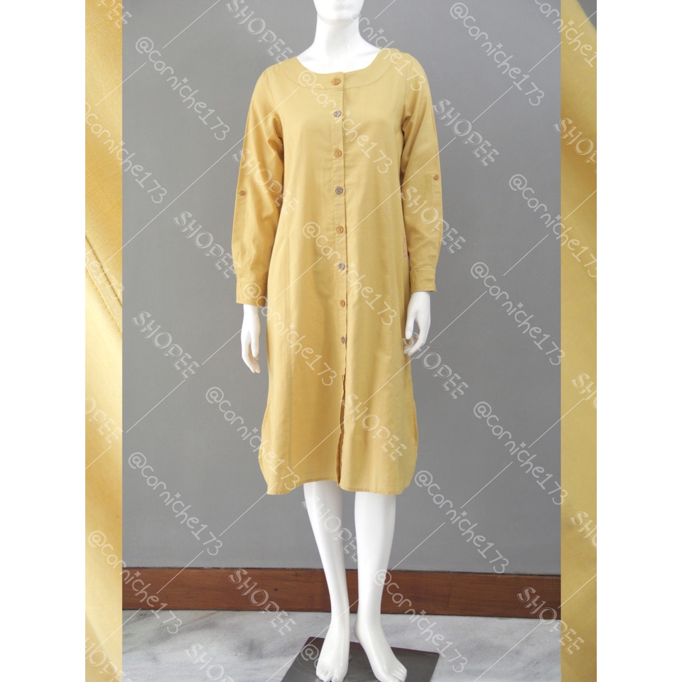 Corniche Namira Dress Yellow - TP501480