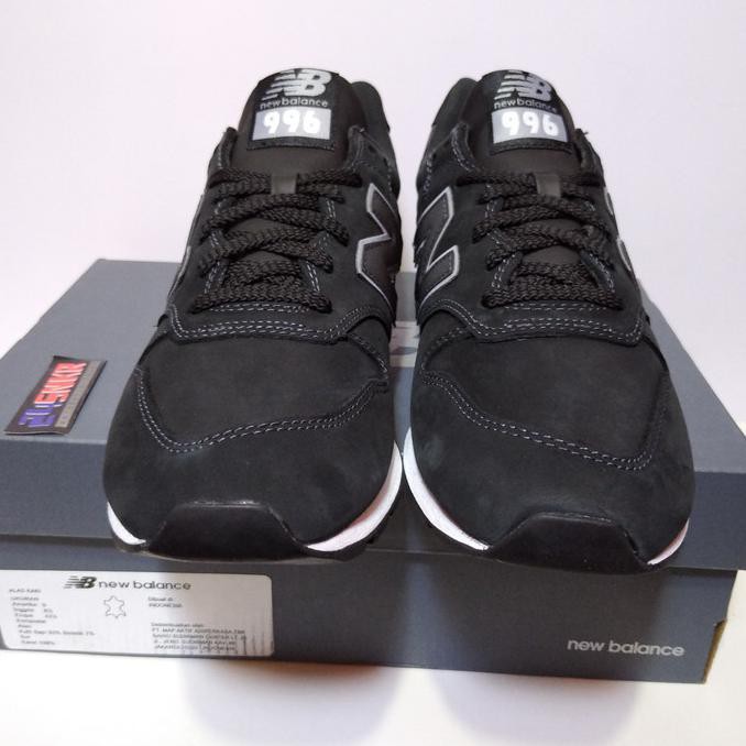 New Balance 996 v2 Classic Leather Black ORIGINAL CM996RJ