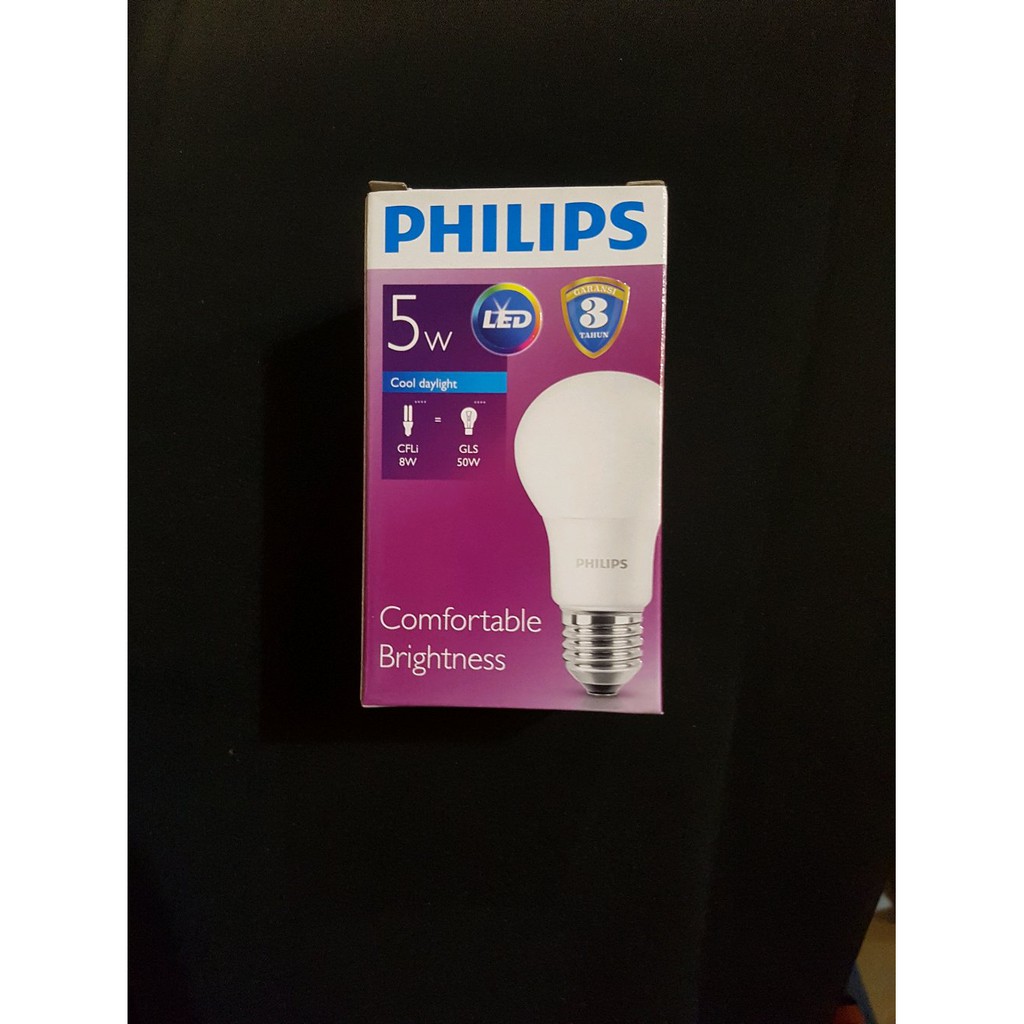 Promo Lampu Philips LED 5 Watt   Light bulb   bohlam Limited