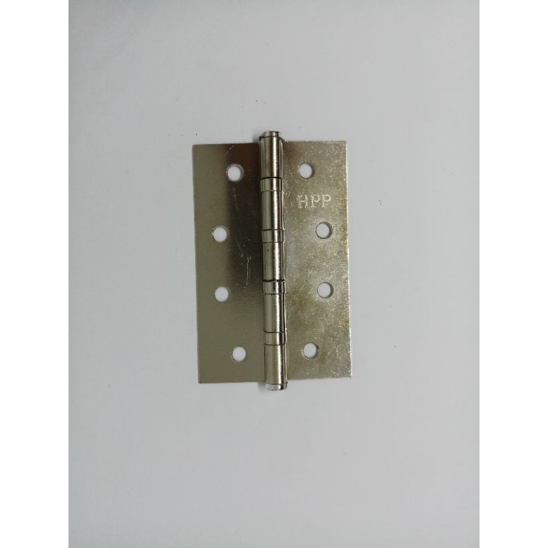 Engsel Plat 4Inch PUTIH dan KUNING / Engsel Jendela