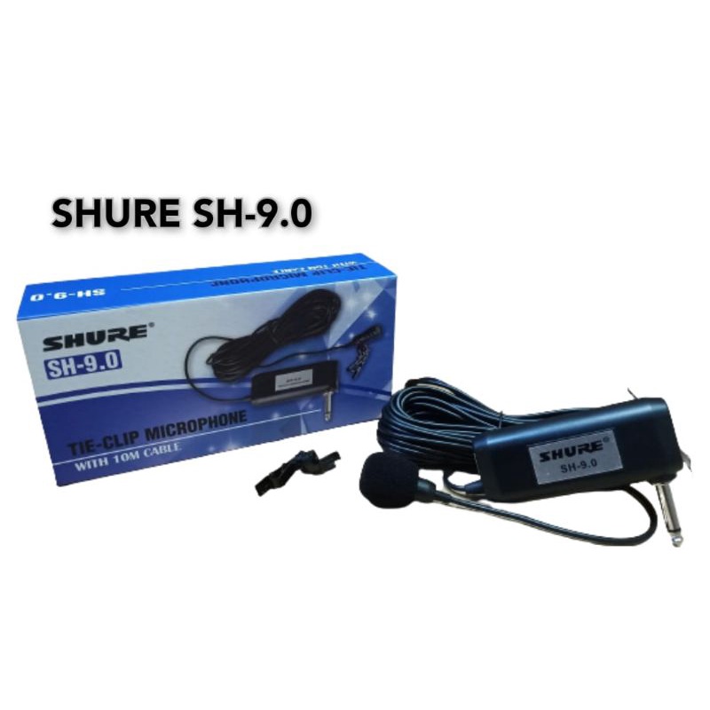 Mic jepit mic imam Shure SH-9.0 Kabel 10Meter