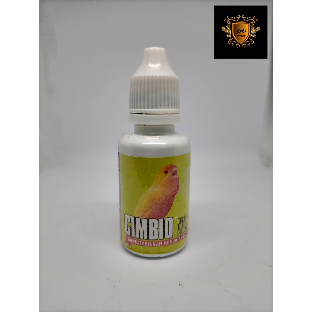 CIMBIO KENARI HERBA TETES VITAMIN HARIAN PENGGACOR BURUNG KENARI CMBSK