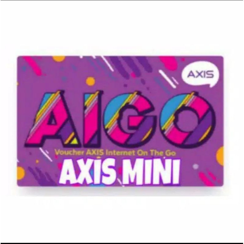 Voucher Axis Aigo Mini (7 Hari & 15 Hari)
