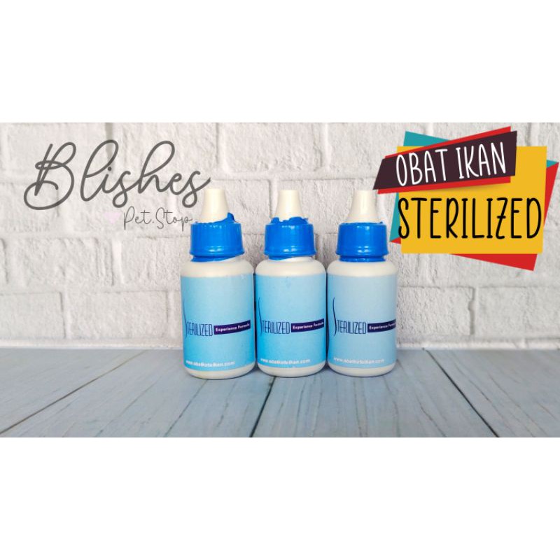 sterilized ikan cupang ikan guppy obat ikan