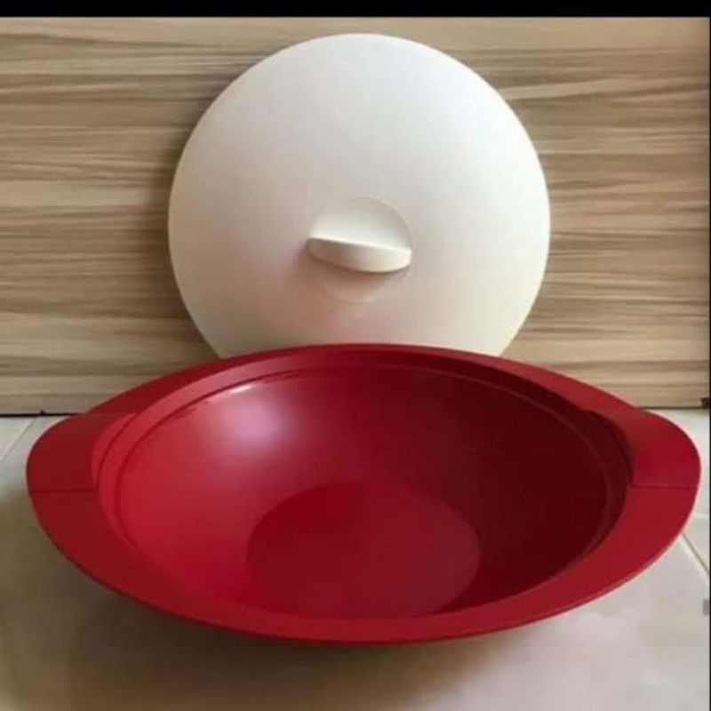 Legacy server bowl merah 2,8L tempat makan