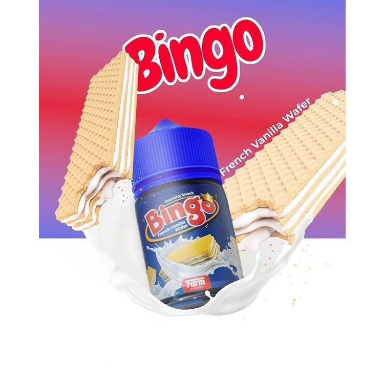 BINGO FRENCH VANILLA WAFER 60 M L