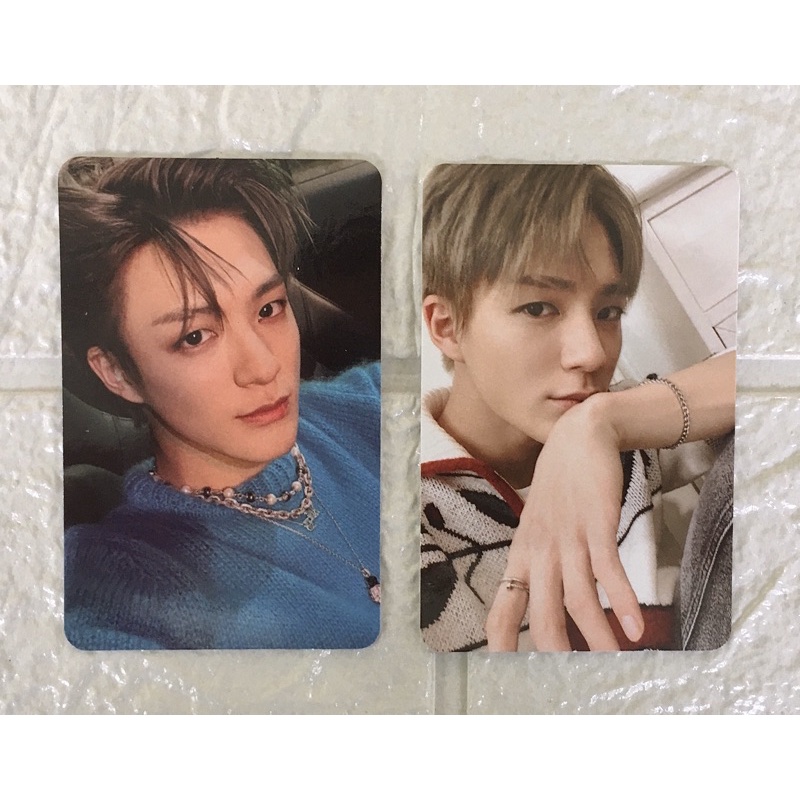 pc jeno luggage dreaming earthquake pair pc jeno dream cinema official photocard jeno universe nct 2