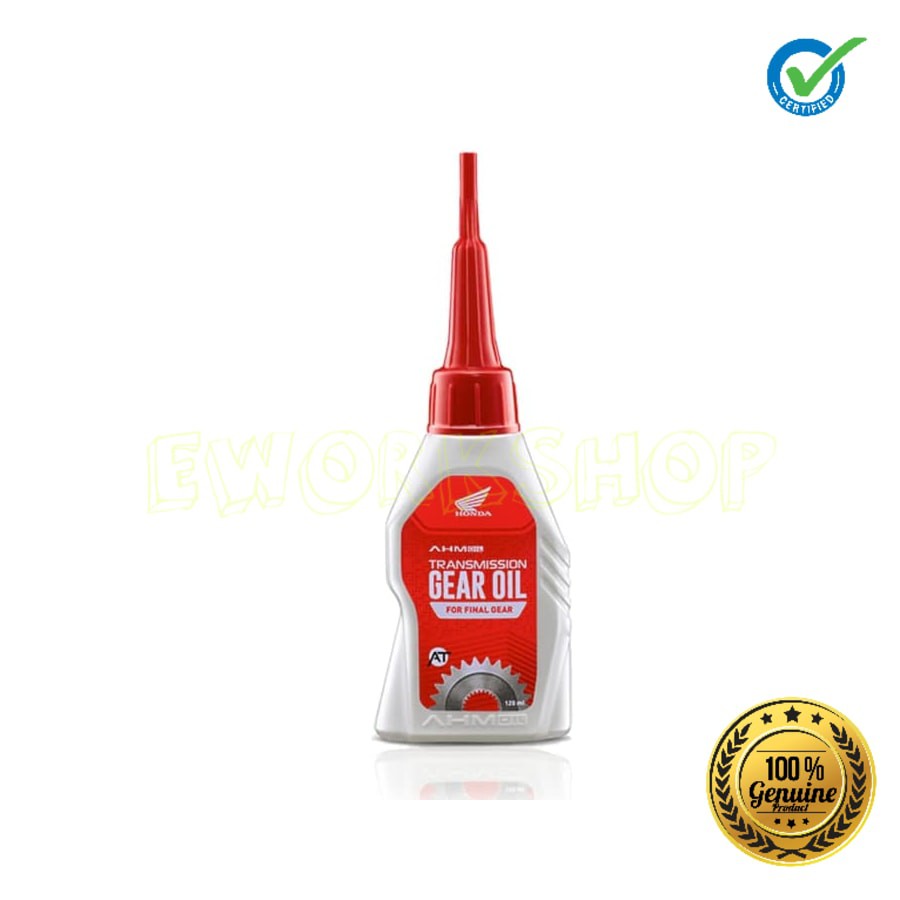 OLI GARDAN TRANSMISSION SCOOTER GEAR OIL AHM GEAR OIL 120 ml 100% Original Product