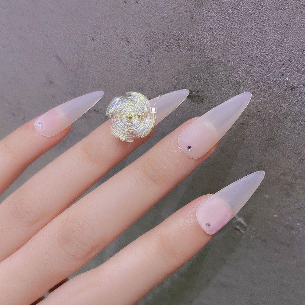 Mxbeauty Windmill Nail Art Perhiasan Indah Mewah Rotary Windmill Drill Double-layer Windmill DIY Nail Art Dekorasi