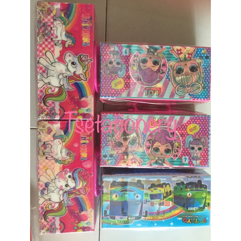 

KOTAK PENSIL PASSWORD-TEMPAT PENSIL SUSUN TINGKAT KODE 3D-PEN CASE FANCY