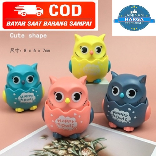 Mainan Anak / Mainan Bayi / Mainan Running Owl / Mainan Happy Owl / Mainan Mobil Happy Owl