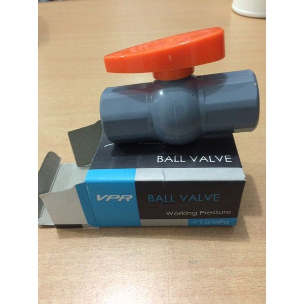 BALLVALVE PVC HSS 1/2&quot; / BALL VALVE STOP KRAN PLASTIK