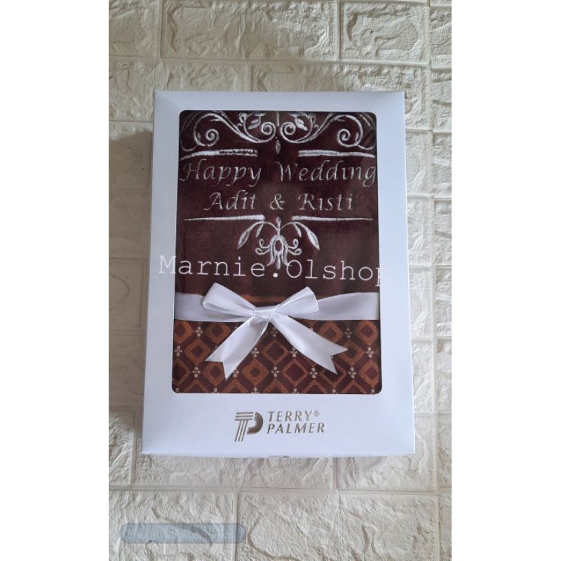 Handuk Terry Palmer Signature bordir box terry palmer