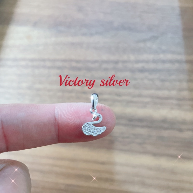 liontin perak 925 angsa