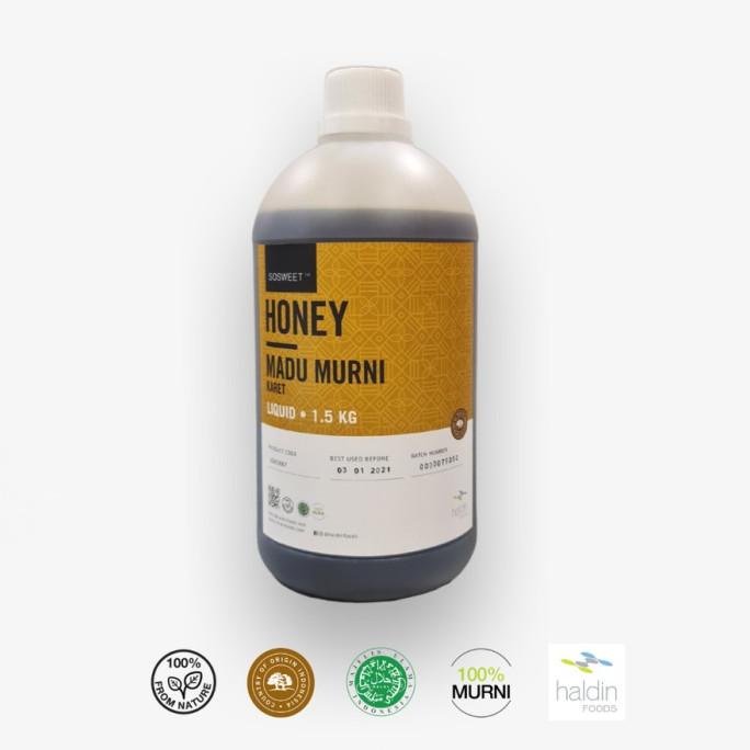 

Madu Alami (Hevea Honey / Madu Karet) 1 Liter by HALDIN FOODS