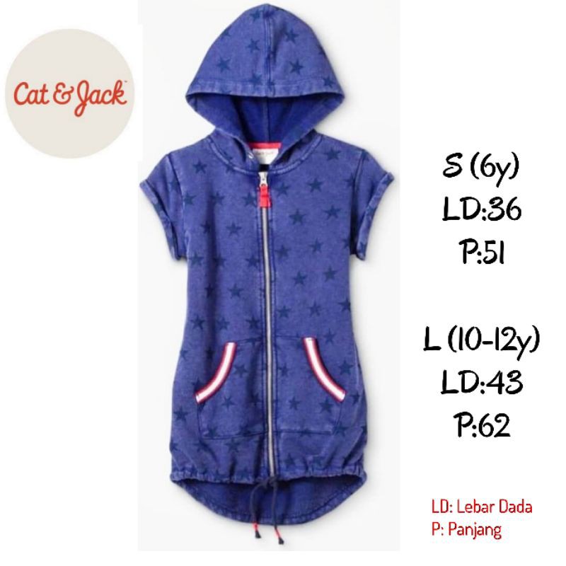 Jaket Hoodie Anak Cat&Jack