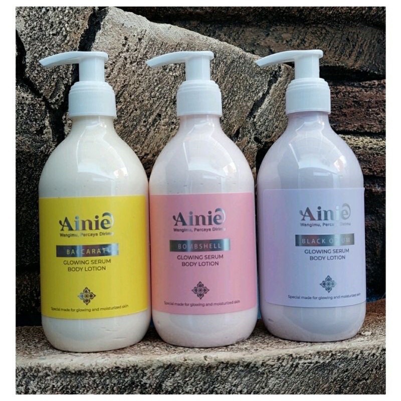 AINIE GLOWING BODY SERUM / body lotion Ainie