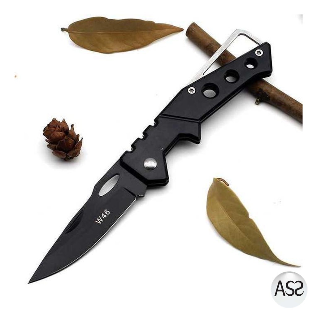 ASS Shop - KNIFEZER Pisau Saku Lipat Mini Serbaguna Portable Knife Survival - W46