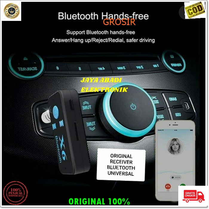 J248 ORIGINAL RECEIVER BLUETOOTH MUSIK BLUETOOT SINYAL SIGNAL AUDIO MOBIL SOUND PENERIMA PENYAMBUNG handsfree call musik music car audio sound aux bluetoot mobil usb mp3 card handsfree call hp universal multifungsi system charger bisa untuk segala jenis