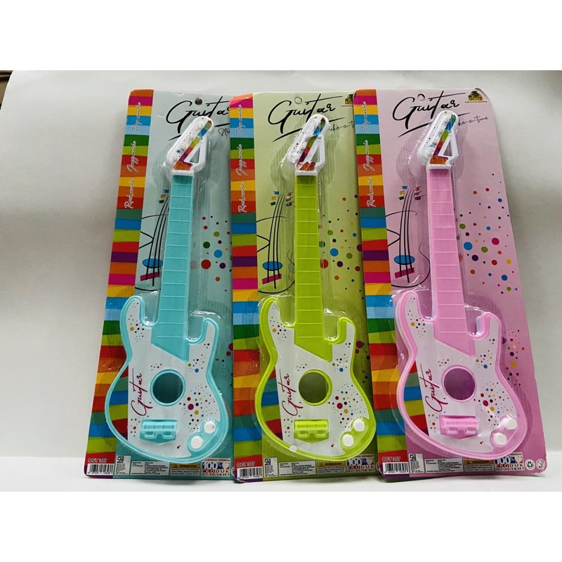 Mainan anak gitar plastik