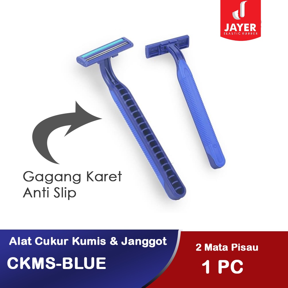 Alat Cukur Kumis dan jenggot / Pisau Cukur Bulu 2 Mata pisau