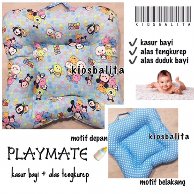 NEW!! PLAYMATE BABY ALAS TENGKUREP BAYI / ALAS DUDUK BAYI / KASUR BAYI