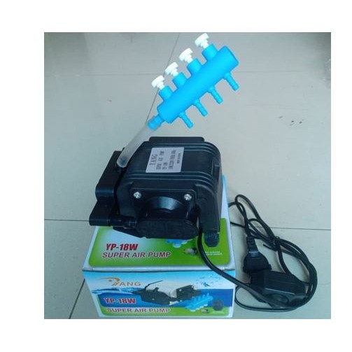 YANG 18 watt 18watt Super Air Pump/Mesin Aerasi Aerator Aquarium Kolam