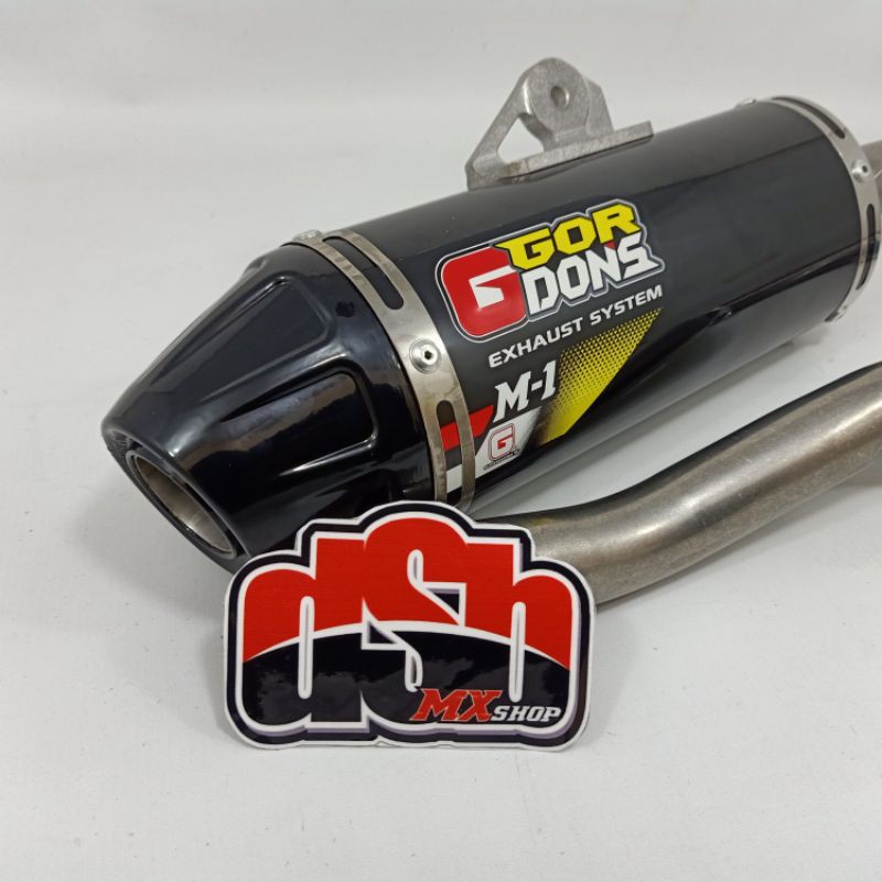 KNALPOT KLX MERK GORDON KNALPOT GORDON M1 KLX