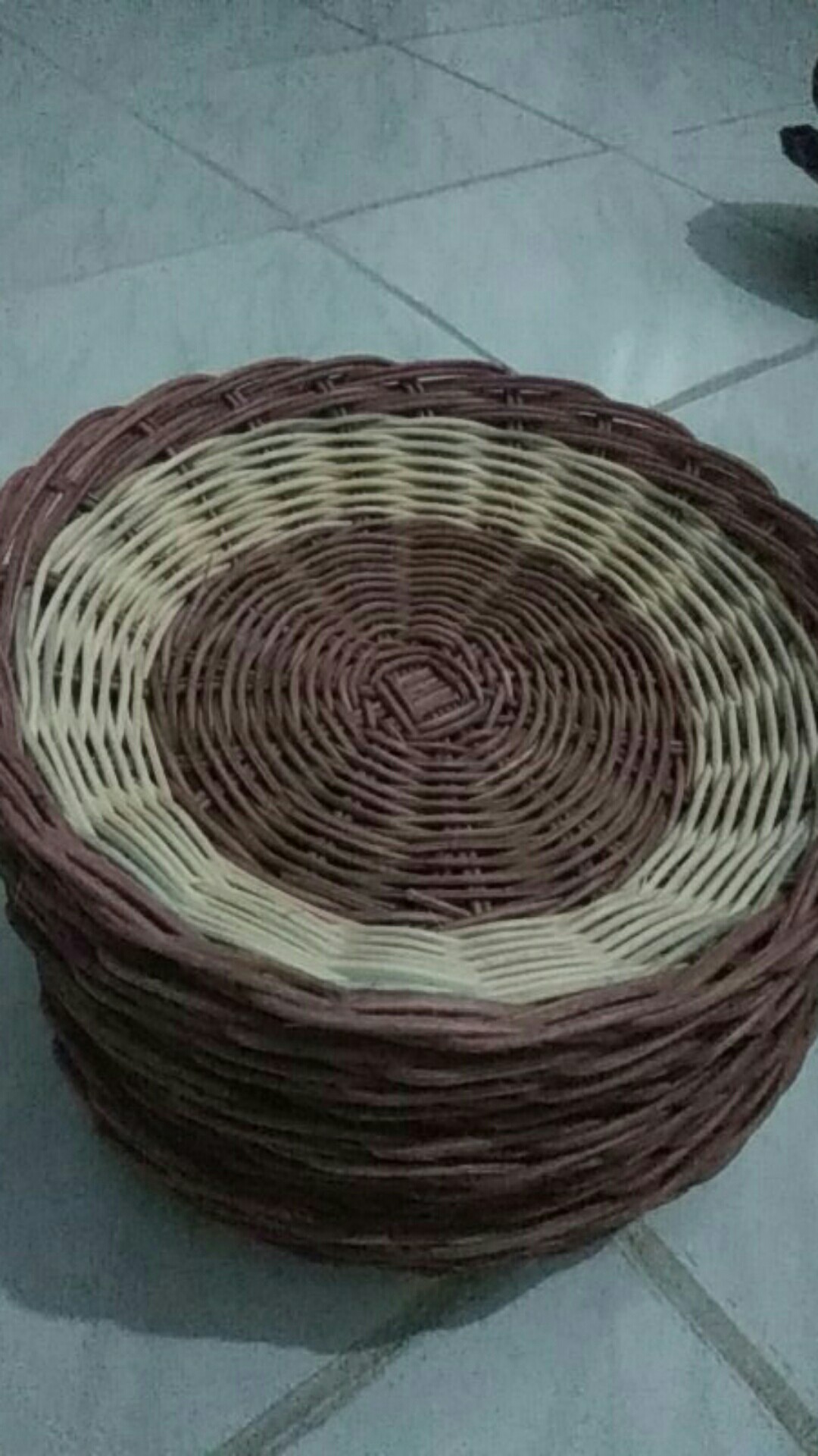 Piring Rotan 1 Lusin Isi 12pcs Boleh Pilih Warna