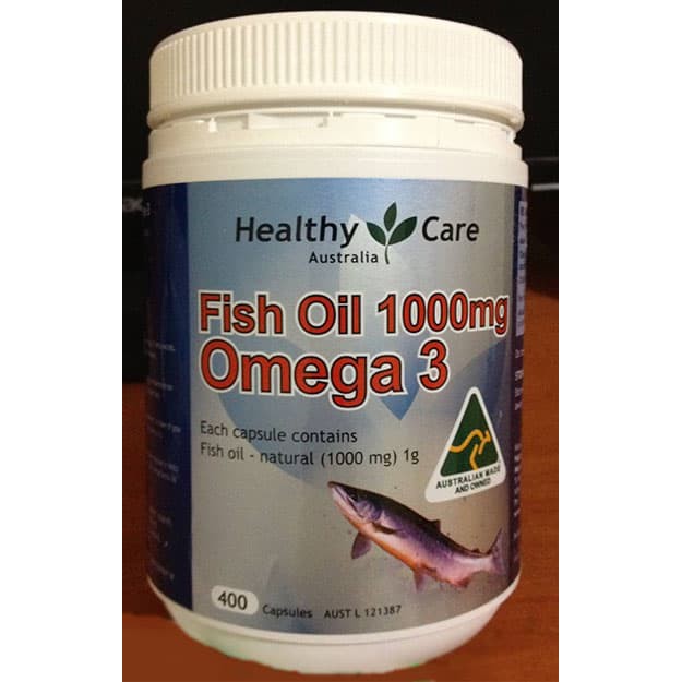 HEALTHY CARE FISH OIL 1000mg OMEGA 3 MINYAK IKAN 1000 mg Omega3 omg