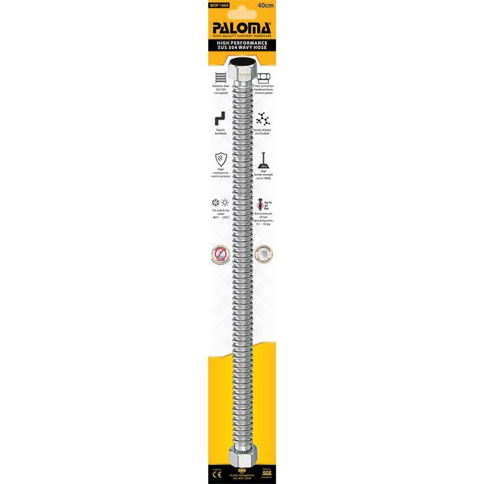 PALOMA WOP 1604 Wavy Hose 40cm Selang Kaku Flexible Air Panas Heater